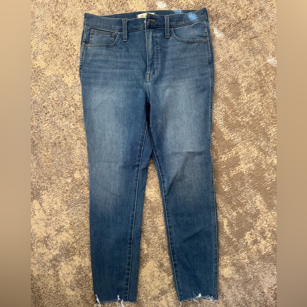 NWOT madewell 10” high rise jeggings